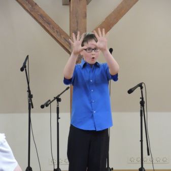 Třídní vystoupení žáků pěvecké třídy B. Petroviće, 18. 5. 2017