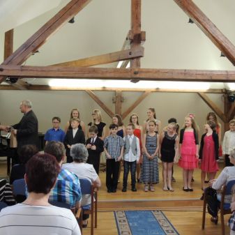 Třídní vystoupení žáků pěvecké třídy B. Petroviće, 18. 5. 2017