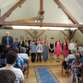 Třídní vystoupení žáků pěvecké třídy B. Petroviće, 18. 5. 2017