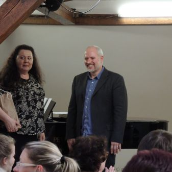 Třídní vystoupení žáků pěvecké třídy B. Petroviće, 18. 5. 2017