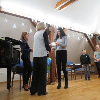 Výtvarný obor - Předávání ocenění ze soutěží