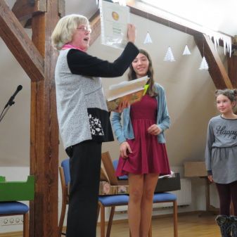 Výtvarný obor - Předávání ocenění ze soutěží