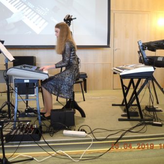 Krajské kolo soutěže - hra na elektronické klávesové nástroje