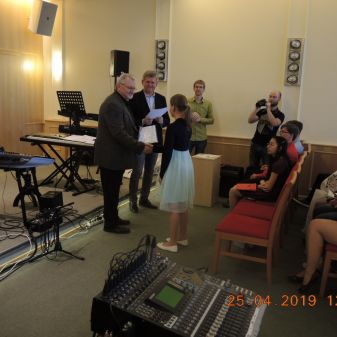 Krajské kolo soutěže - hra na elektronické klávesové nástroje