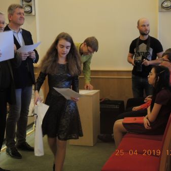 Krajské kolo soutěže - hra na elektronické klávesové nástroje