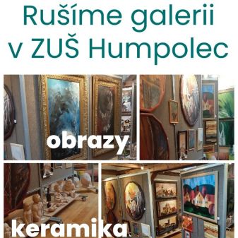 Přijďte si vybrat exponát z galerie