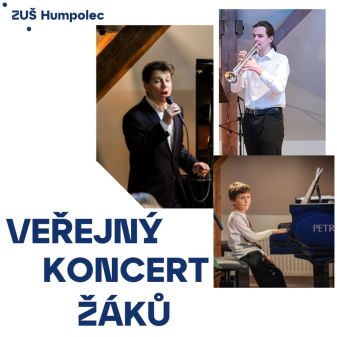 Veřejný koncert žáků 20. května