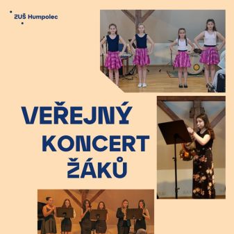 Veřejný koncert žáků
