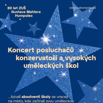 Koncert posluchačů konzervatoří a vysokých uměleckých škol