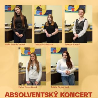 Absolventský koncert žáků Jany Borkové