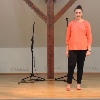 Třídní pěvecká vystoupení žáků Jany Borkové, duben 2016