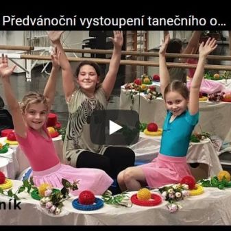 Předvánoční vystoupení tanečního oboru