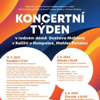 Obec Kaliště zve na týden koncertů