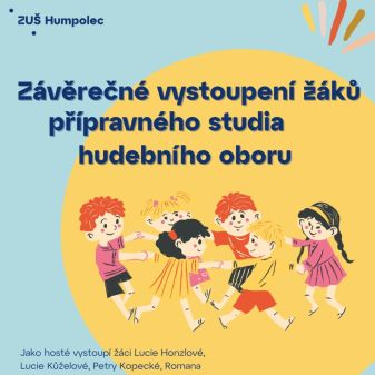 Závěrečné vystoupení žáků přípravného studia