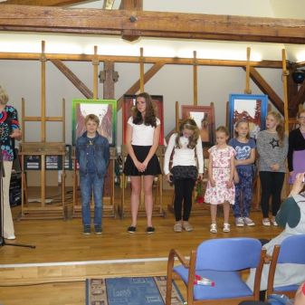 Obhajoby absolventských prací a předávání ocenění z výtvarných soutěží, květen 2016