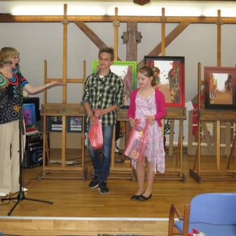 Obhajoby absolventských prací a předávání ocenění z výtvarných soutěží, květen 2016