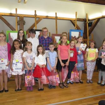 Obhajoby absolventských prací a předávání ocenění z výtvarných soutěží, květen 2016