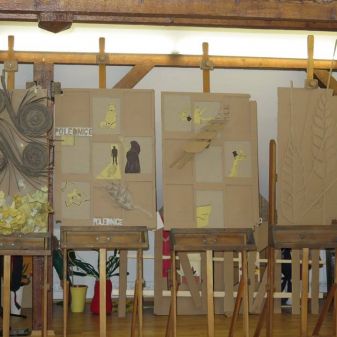 Obhajoby absolventských prací a předávání ocenění z výtvarných soutěží, květen 2016