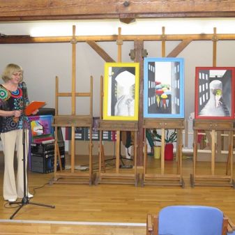 Obhajoby absolventských prací a předávání ocenění z výtvarných soutěží, květen 2016