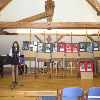 Obhajoby absolventských prací a předávání ocenění z výtvarných soutěží, květen 2016