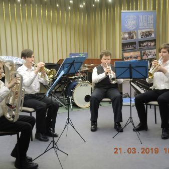 Krajské kolo soutěže - komorní hra dechových nástrojů