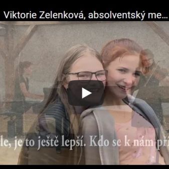 Viktorie Zelenková, absolventský medailonek 2021