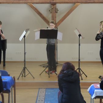 Okresní kolo - dechové nástroje, Humpolec 26. 2. 2016