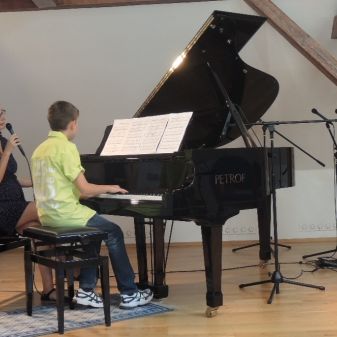 Závěrečný třídní koncert žáků Anny Zlatové, 20. 6. 2017