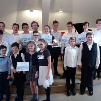 Okresní kolo soutěže - komorní hra dechových nástrojů