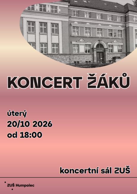 Koncert žáků