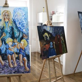 Benefiční akce Vánoce Za komínem