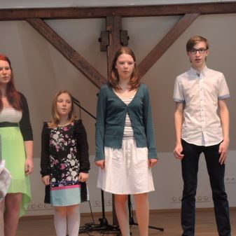 Pěvecký koncert žáků ze třídy Lucie Honzlové, 18. 5. 2016