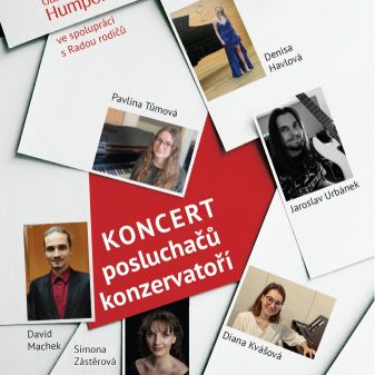Koncert posluchačů konzervatoří 20. 4. 2023
