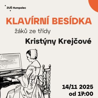 Klavírní besídka Kristýny Krejčové