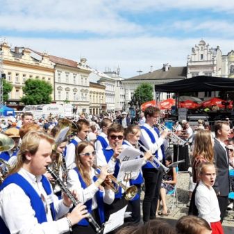 Kmochův Kolín - vystoupení Dechového orchestru mladých