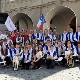 Kmochův Kolín - vystoupení Dechového orchestru mladých