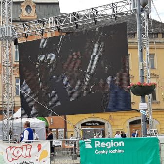 Kmochův Kolín - vystoupení Dechového orchestru mladých