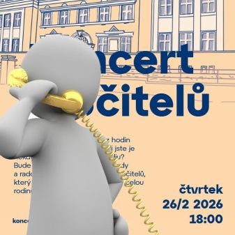 Rezervujte si místa na Koncert učitelů
