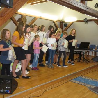 Předání cen z mezinárodních a celostátních soutěží