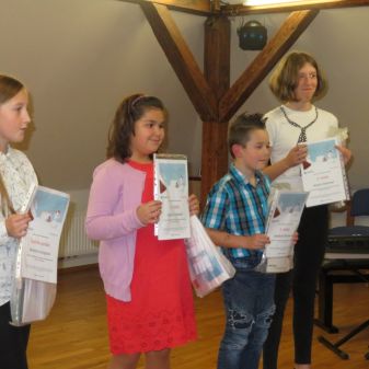 Předání cen z mezinárodních a celostátních soutěží