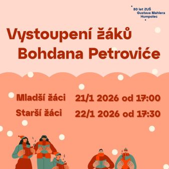 Vystoupení žáků Bohdana Petroviće