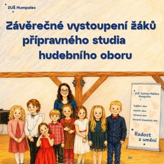 Závěrečné vystoupení žáků přípravného studia